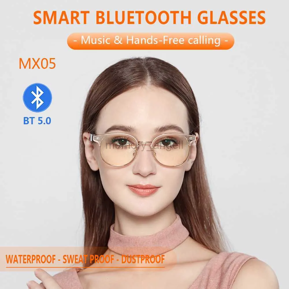 Inteligentne okulary inteligentne okulary Bluetooth 5.0 Call Bezprzewodowe połączenie otwartego zestaw słuchawkowy Okulary przeciwsłoneczne przeciwblaskie światło IP67 Wodoodporne okulary muzyczne HKD230725