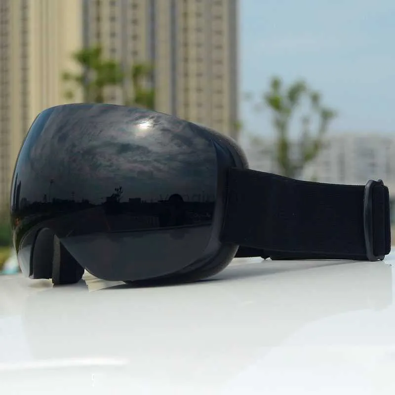Skidglasögon Robesbon Ski Goggles dubbellager Anti-dimma UV400 Icke-porös lins Revo-beläggning Män Kvinnor Snö Eginer utomhus Sportskidåkning HKD230725