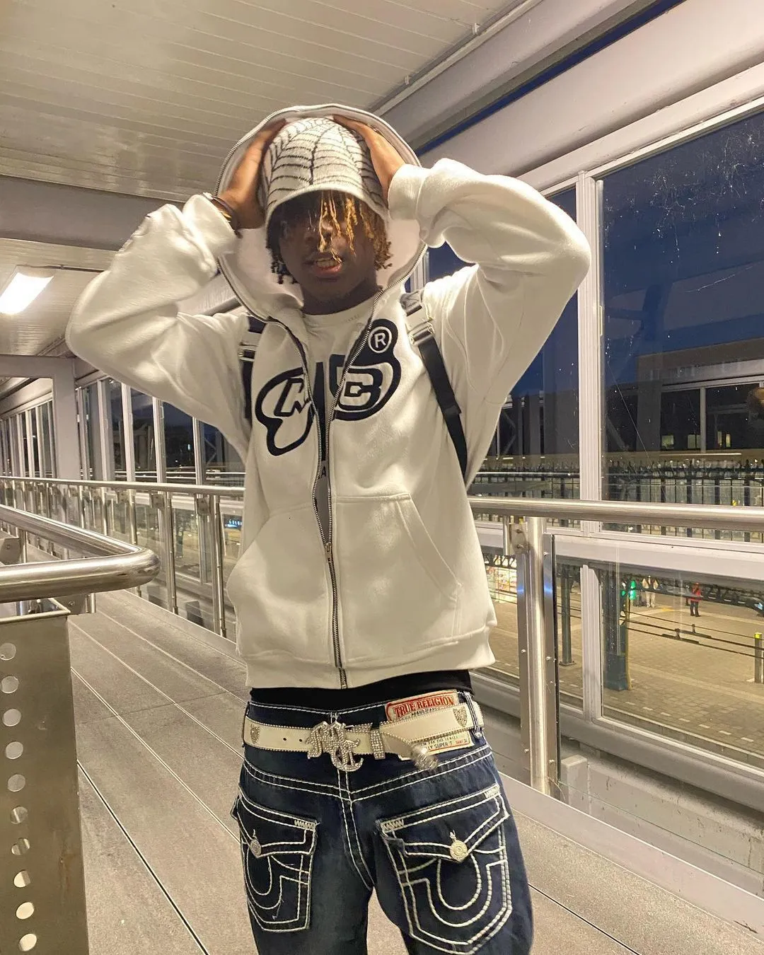 Mens Hoodies Sweatshirts Y2k Streetwear Sweatshirt Harajuku Hip
