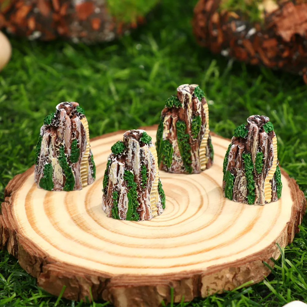 Oggetti decorativi Figurine 1 Set 1830 pezzi Verde scuro Modello Alberi Scala Treno Parco Ferrovia Layout Wargame Scenario Scena Trasparenza Giocattoli 230725