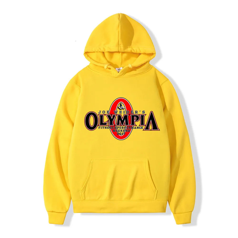 Sudaderas con capucha para hombre Sudaderas con capucha Fleece OLYMPIA Gyms Mujeres Casual Pullover Hoodie Unisex Streetwear Harajuku Hoody Hombre Ropa deportiva Tops 230725