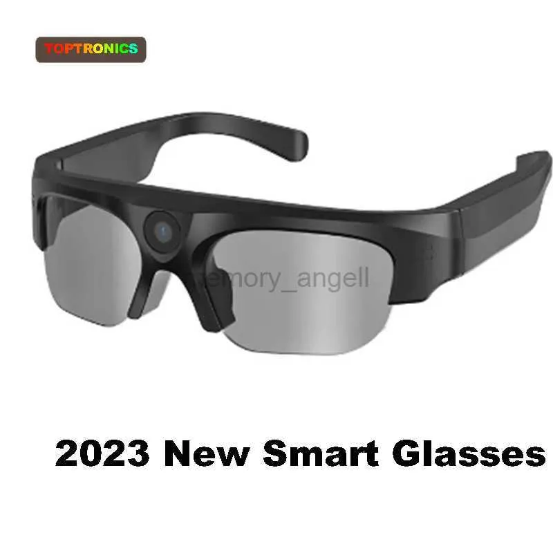 Smart Glasses Fashion Solglasögon Bluetooth Call GPS Smart Glasses Camera Audio Video Recording för körning av reseskytte Möte Training HKD230725