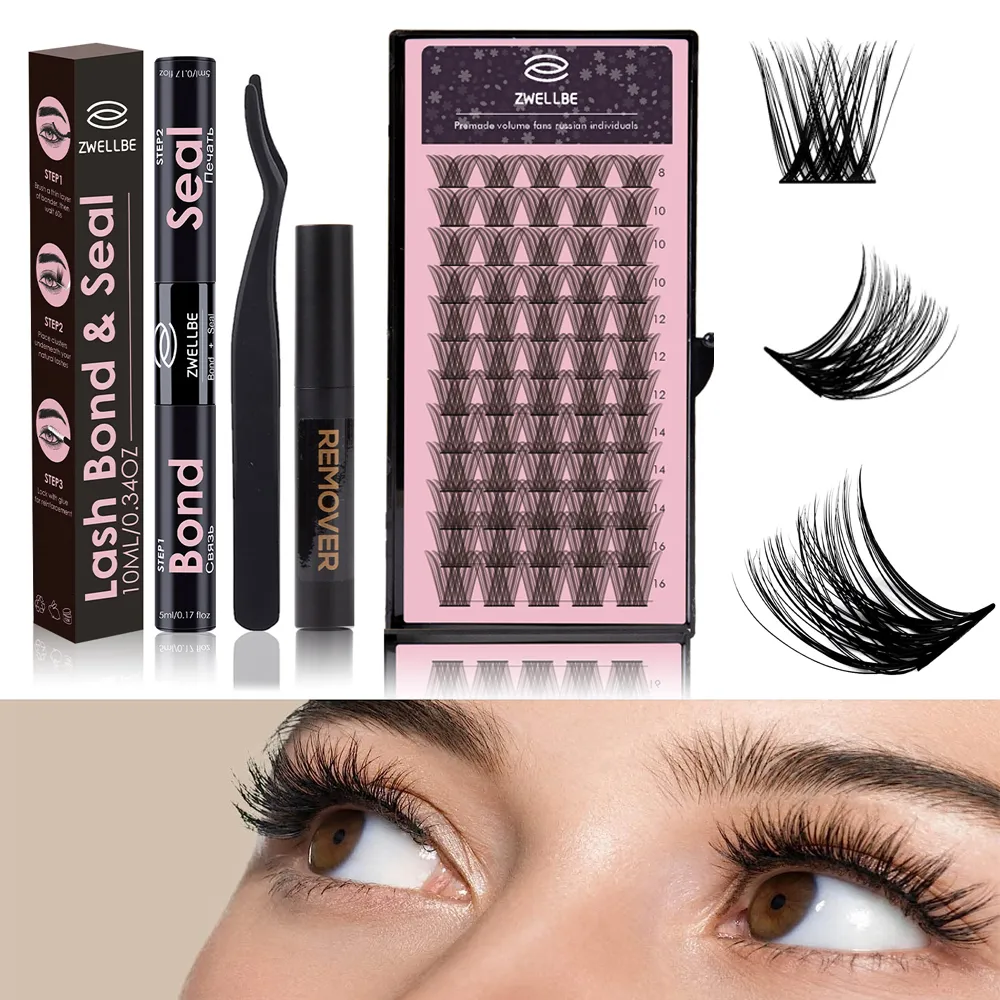 Valse Wimpers Lash Bond en Seal Glue Mascara Wand voor DIY Wimper Extension Clusters met Lash Applicator en Removal Tool Pincet Make-up 230725