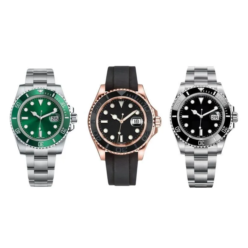 Zegarek designerski męski zegarek Designer Watches Wysokiej jakości automatyczne mechaniczne podwodniki Ruch Lumous Sapphire Waterproof Montre Luxe Watch dla mężczyzn