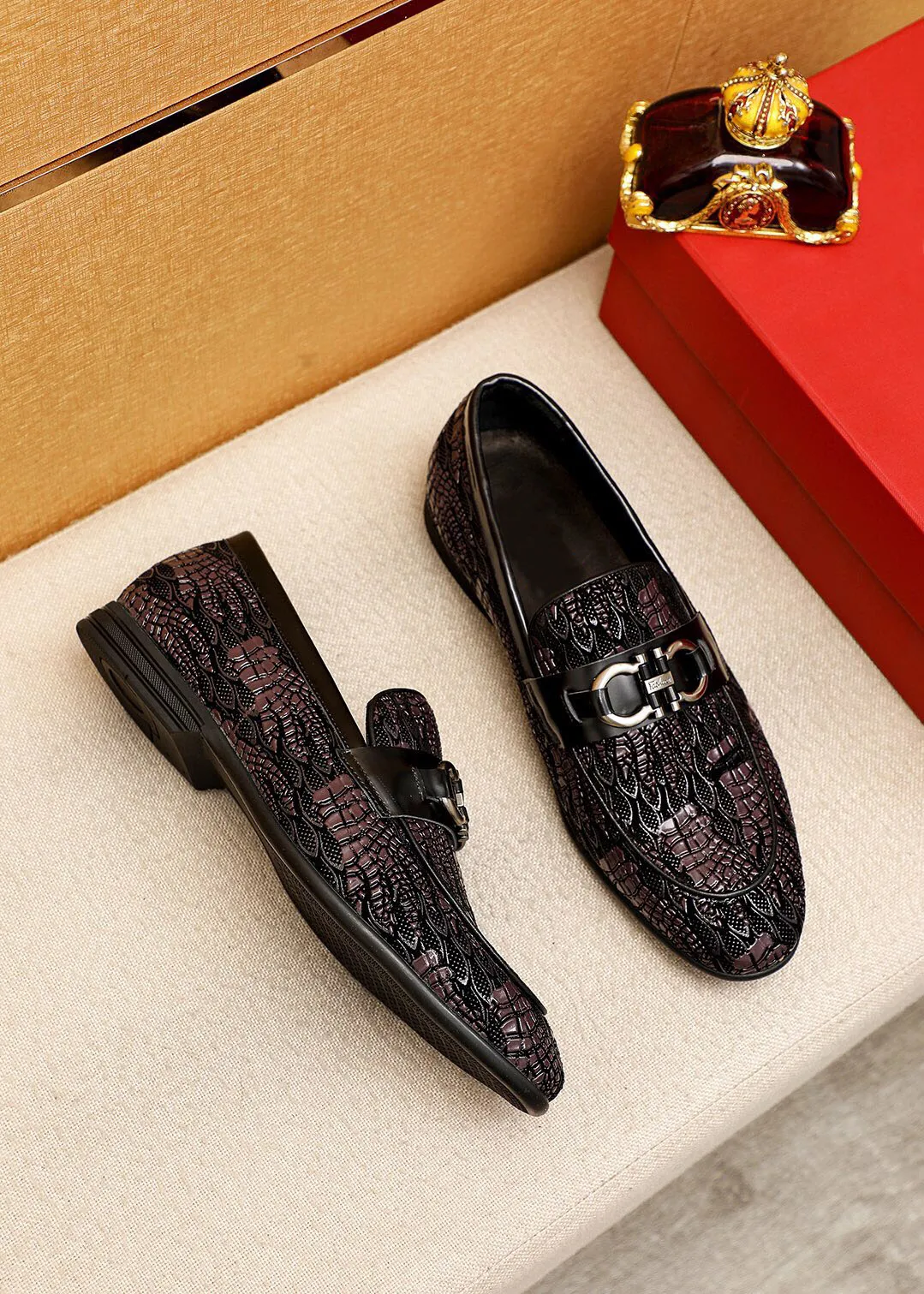 Wholesale Designer Snakeskin Dress Shoes Mens For Weddings Business And Parties Size 38 45 At Only 94.52 DHgate.Com