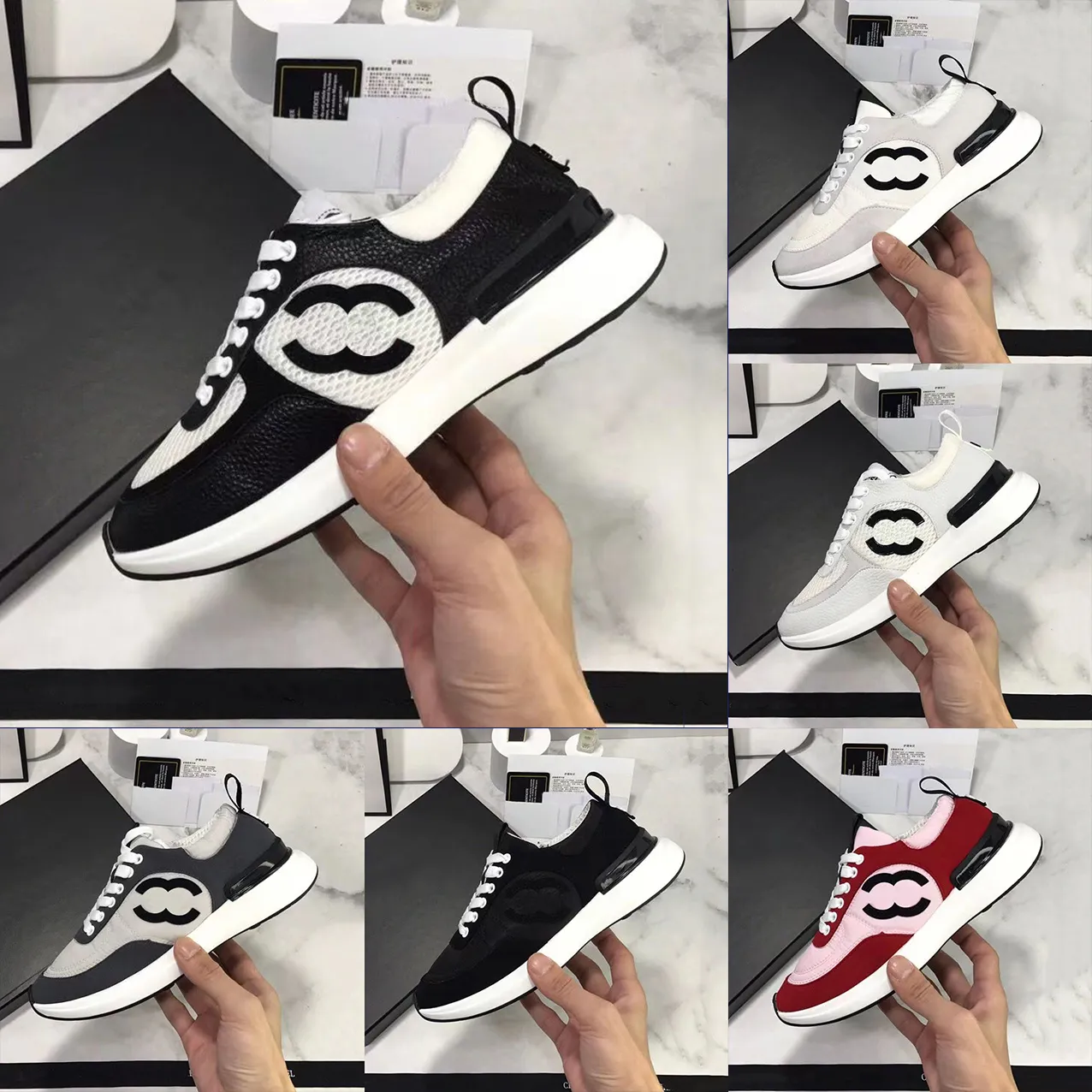 Designer de moda tênis de luxo preto e branco panda sapatos casuais muffin grosso sola baixa plataforma sapatos homens mulheres ginásio ao ar livre correndo sapato baskeball