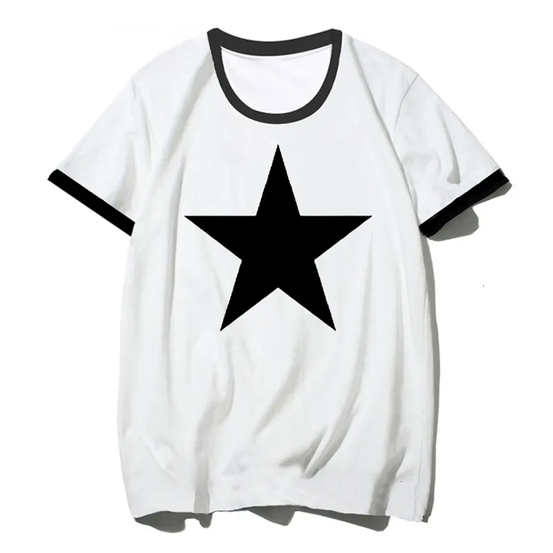 Camiseta feminina com estampa de estrela para mulheres japonesas engraçadas verão streetwear gráfico harajuku roupas 230724