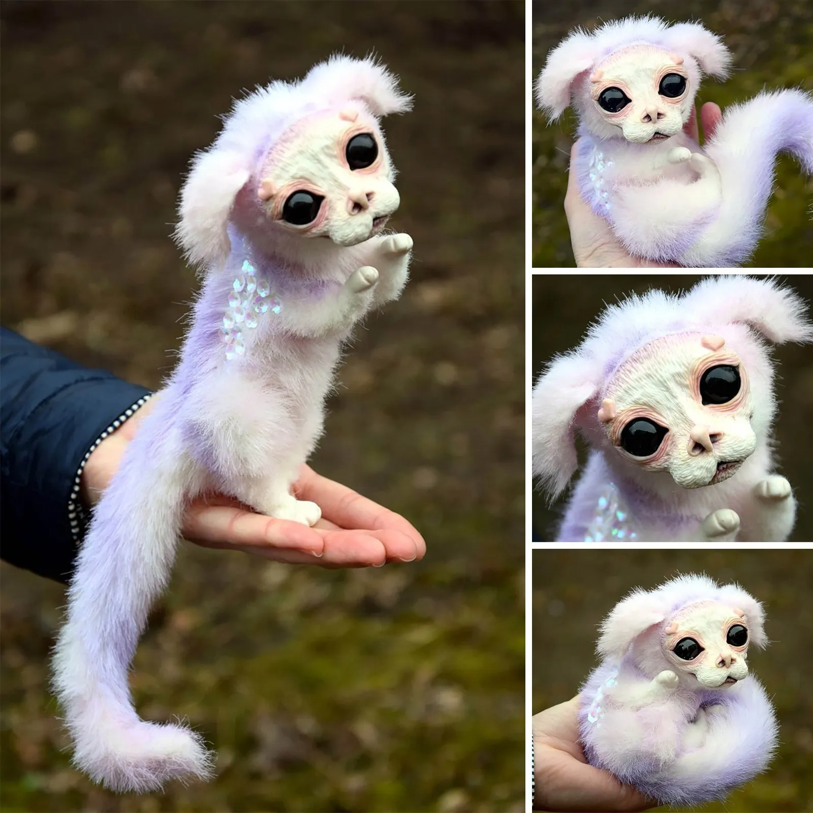 Objets décoratifs Figurines Drôle Présent Peluche Poupée Ver Du Labyrinthe Falkor De L'histoire Sans Fin Fait Main Bébé De Labyrinthes Jouet Créatif 230724