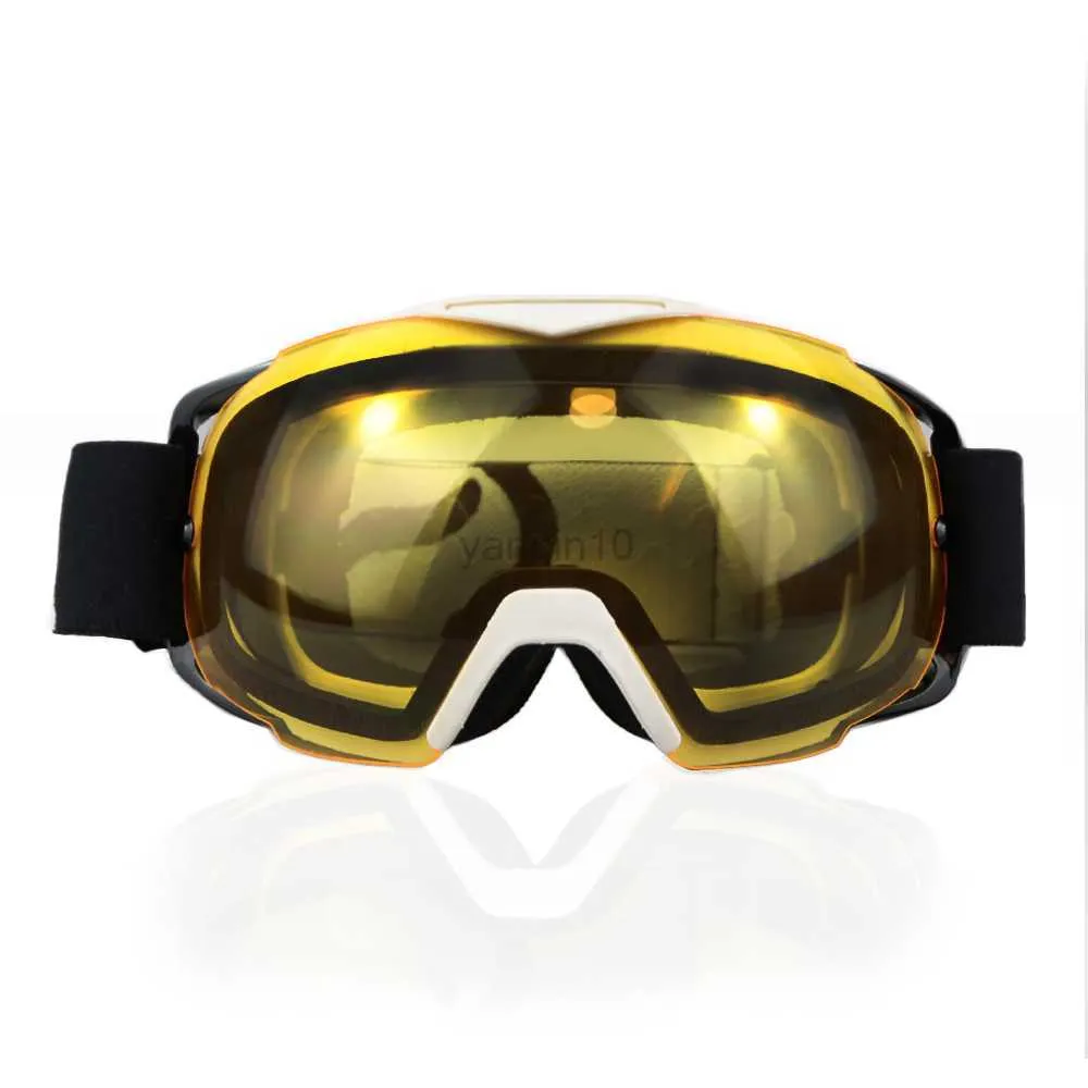 Skibrille Outdoor Skibrille Winter Wind- und Nebelschutz Skimaske Snowboardbrille UV-Schutzbrille HKD230725