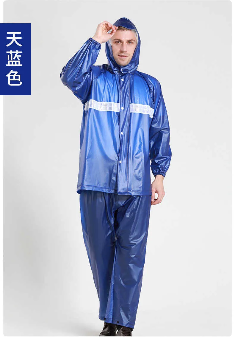 MHL. PVCコート / レインコート セール】レインコート 男女兼用 バイザー取り外し可能 収納袋付