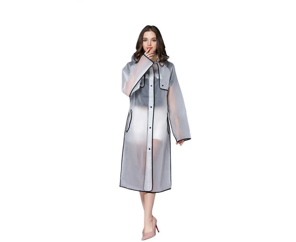 Plus size transparent raincoat cheap