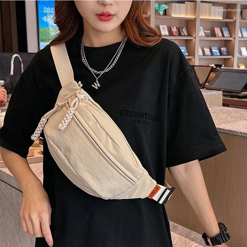 Taille Taschen Luxus Brust Tasche Für Frauen Große Kapazität Reise Umhängetasche Weibliche Koreanische Version Gürtel Damen Täglichen Straße Fanny Packs