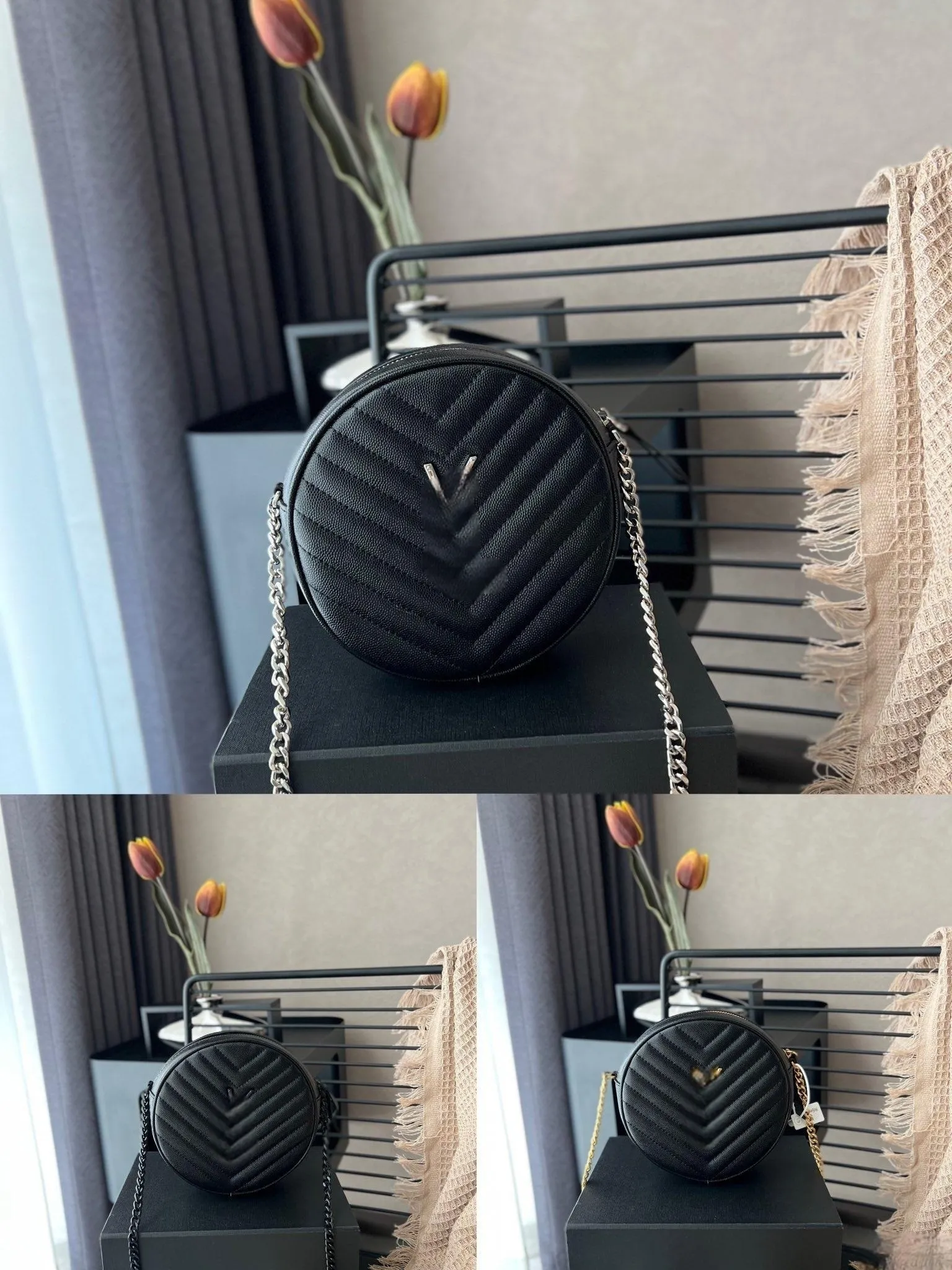 Nouveaux classiques mode sac rond pour femmes voyage sacs à main de luxe femmes sacs concepteur chaîne sac à main socialite mode sac à bandoulière et sacs à bandoulière