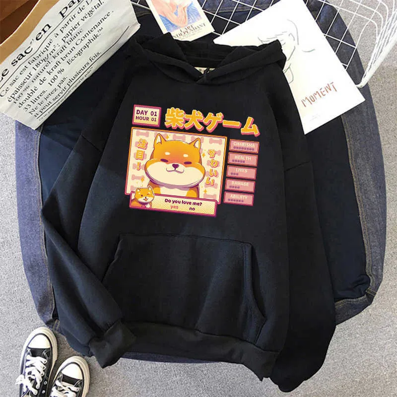 Kawaii shiba deals inu hoodie