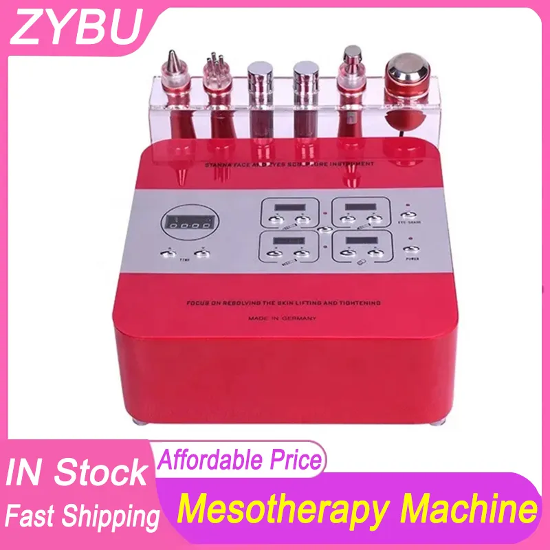 Eye care beauty machine multifunctional 4-in-1 needle free meso therapy electroporation micro current radio frequency wrinkle removal instrument