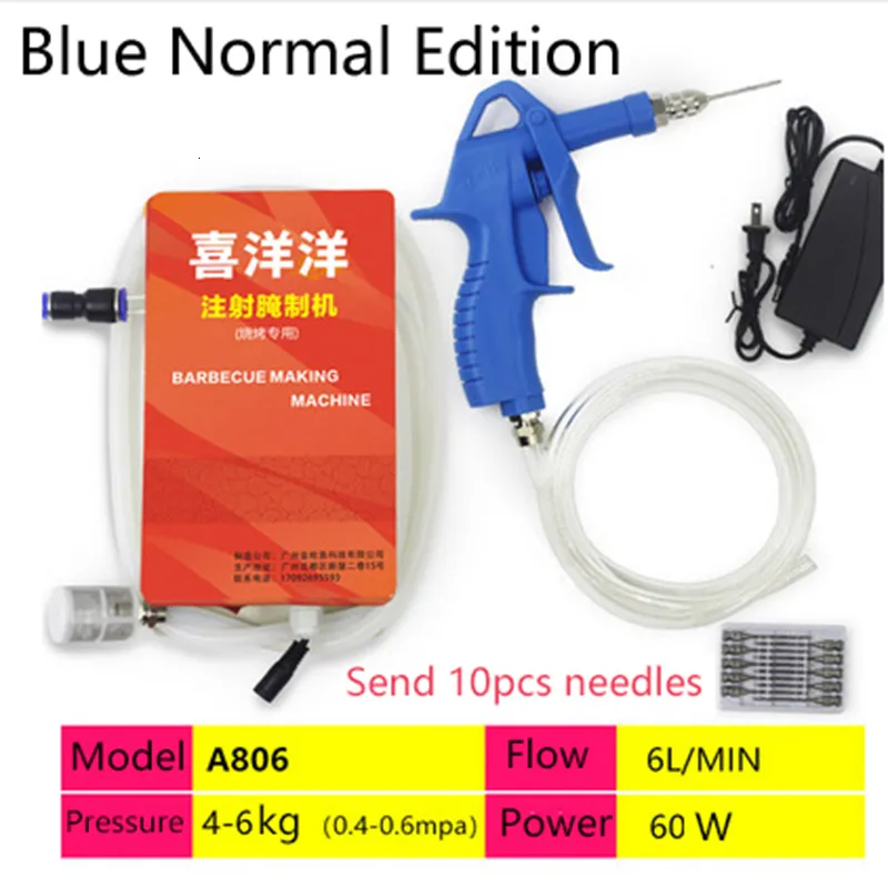 Electric Meat Injector Gun, High Pressure Pump Sauce Spice Injection