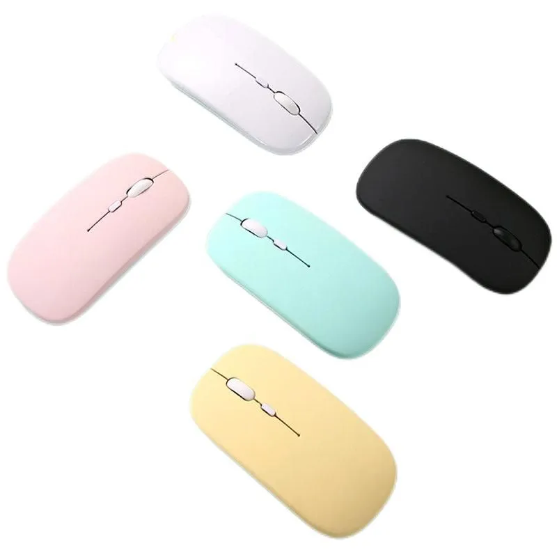 Беспроводная Bluetooth Mouse Portable Magic Magic Silent Ergonomic мыши для ноутбука для ноутбука iPad.