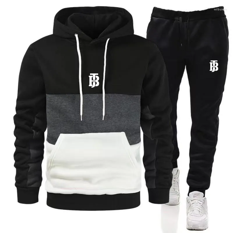 Men's Tracksuits 2023 Men Sets Clothes Mens Gym Sports Outfit Jacket Long Pants Jogging Suit For Boys Gift Boyfriend Clothing Tracksuit