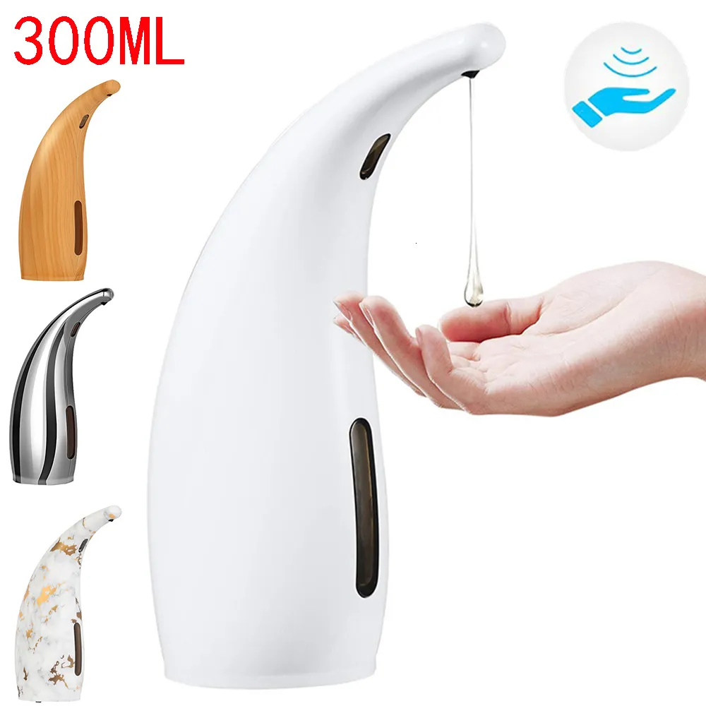 Liquid Soap Dispenser 300 ml Automatisk infraröd smart sensor Kök Touchless Foam Shampoo Dispensers för badrum 230726