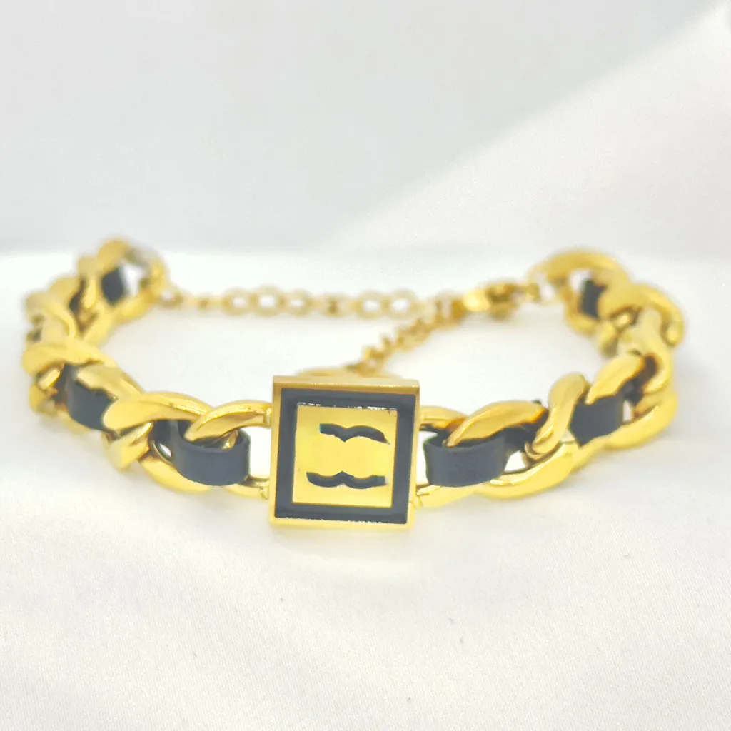 Pulseira Clássica Designer Joias Luxo Aço Inoxidável Unissex Transfronteiriça Hip Hop Estilo Europeu e Americano