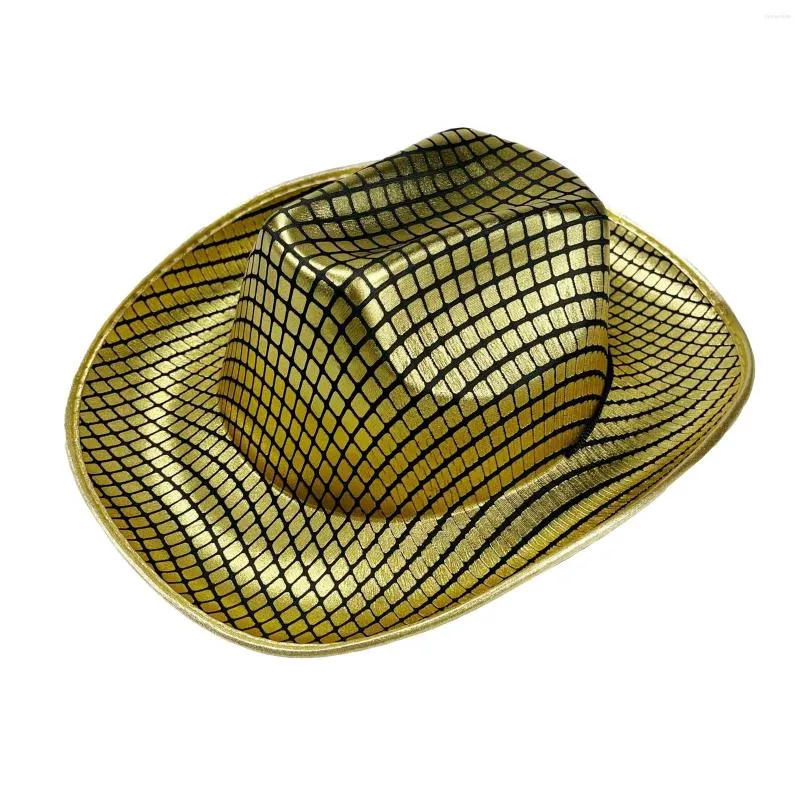 Bérets Femmes Hommes Paille Fedora Chapeau Vintage Large Bord Panama Avec Bande De Ruban Pour Beach Party