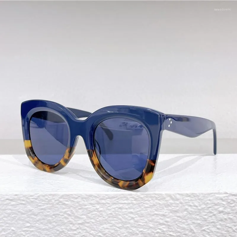 Globalne okulary przeciwsłoneczne Global Star Like Big Rectangle Women Wysokiej jakości marka 4005FN Projektantki Mężczyźni Kulsanowe okulary