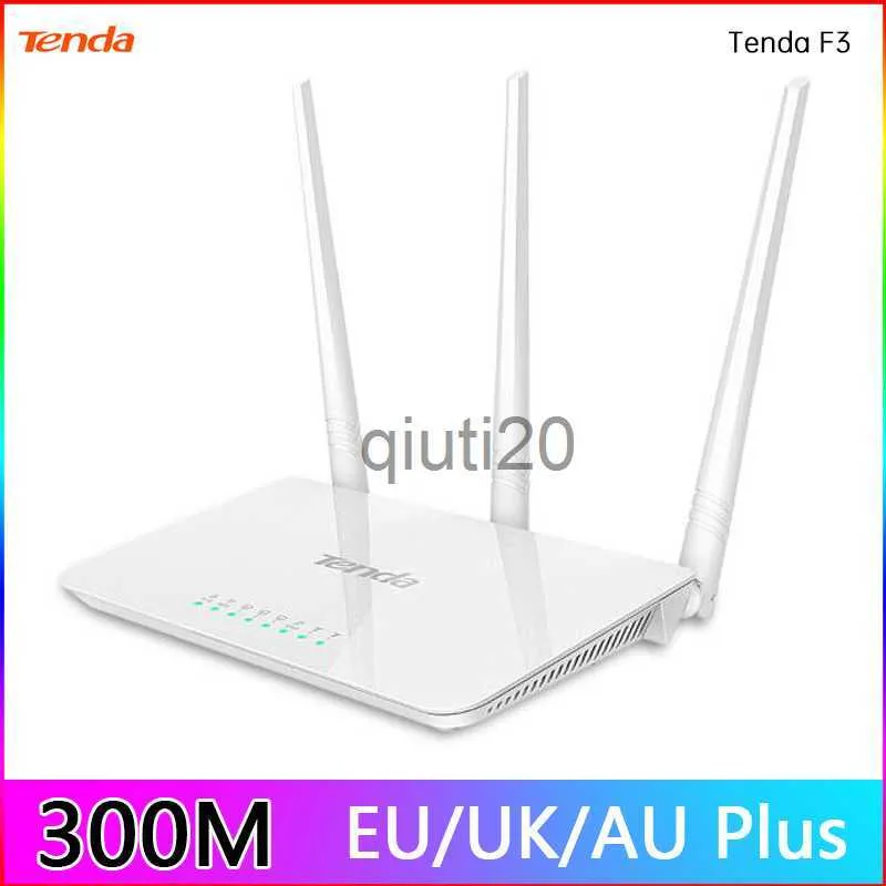 Tenda F3 300Mbps Wireless Router - White