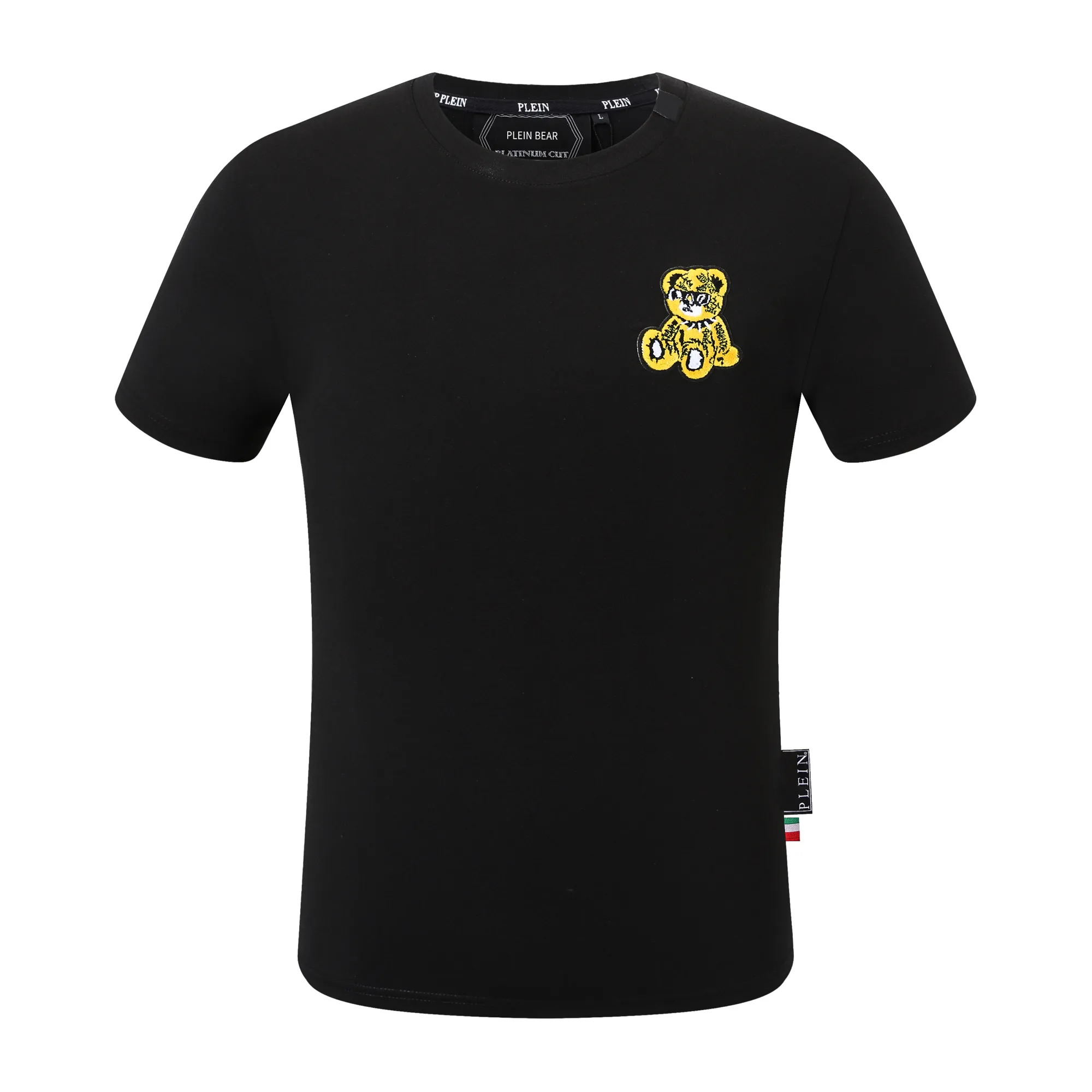 PLEIN BEER T-SHIRT Heren Designer T-shirts Merk Kleding Strass PP Schedels Mannen T-SHIRT RONDE HALS SS SCHEDEL Hiphop Tshirt Top Tees 16507