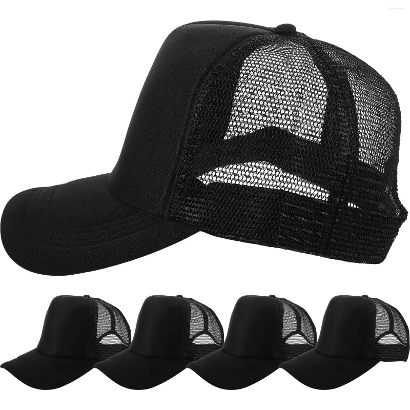 Ball Caps Light Board Cap Men Trucker Hats Heat Transfer Mesh Sublimation