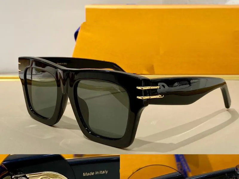 Realfine888 5A Eyewear L Z1483W Blade Square Frame Luxury Designer Sunglasses For Man Woman With Glasses Cloth Box Z1469U