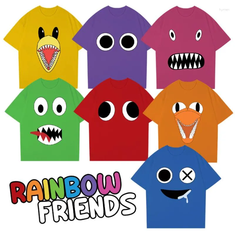 Men's T Shirts Cartoon Printed Short Sleeved T-shirts Informal Tops And Clothing For Boys Girls Aged 3-14 In 2023graphic