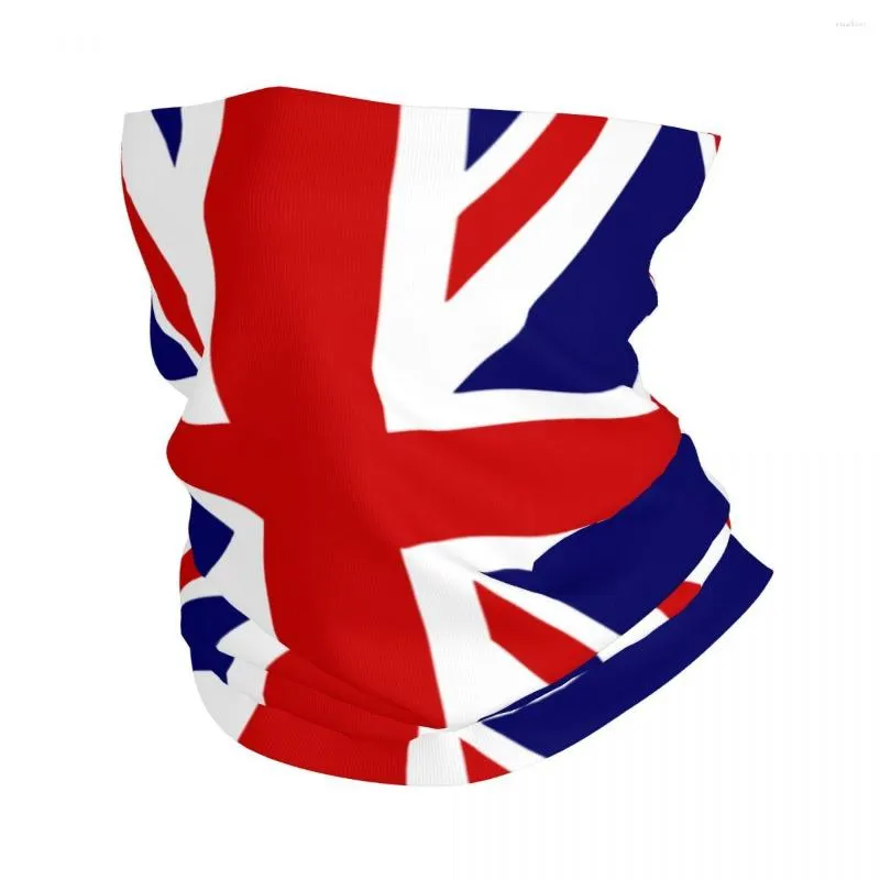 Scarves British Flag Union Jack Bandana Neck Gaiter UK United Kingdom Wrap Scarf Face Mask Hiking For Men Women Adult Winter