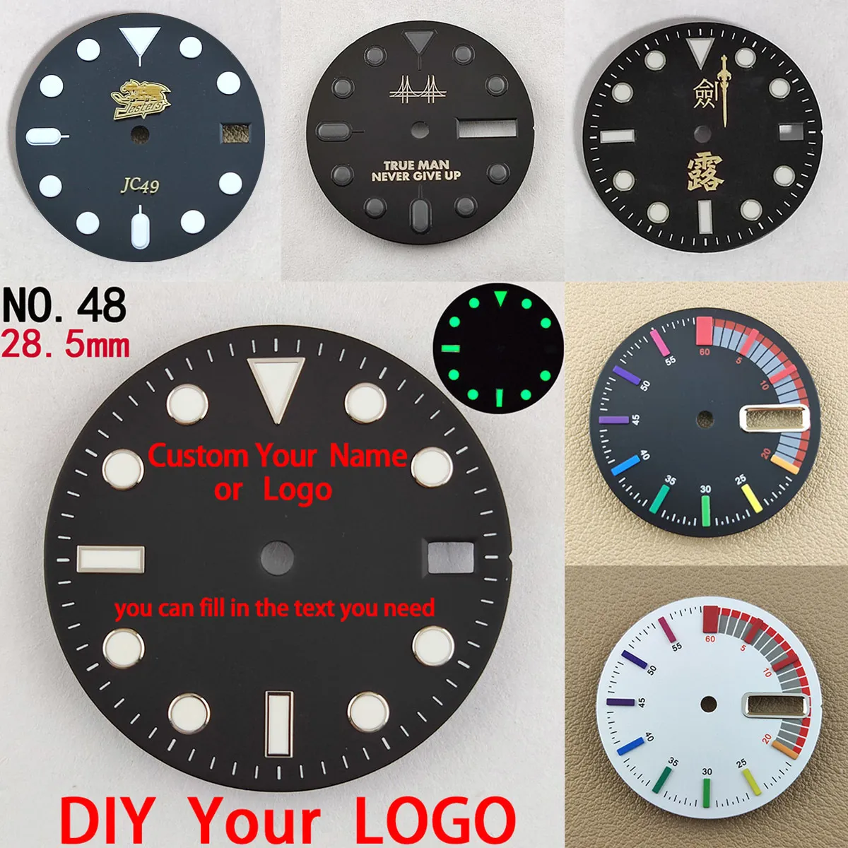 Autres Montres Impression Laser Personnalis e Nom Montre Cadran