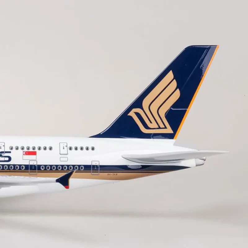 超大サイズ シンガポール航空 Airbus A380 1/160 モデルプレーン Singapore Airlines Airbus A380 Airplane Model (1/160 Scale