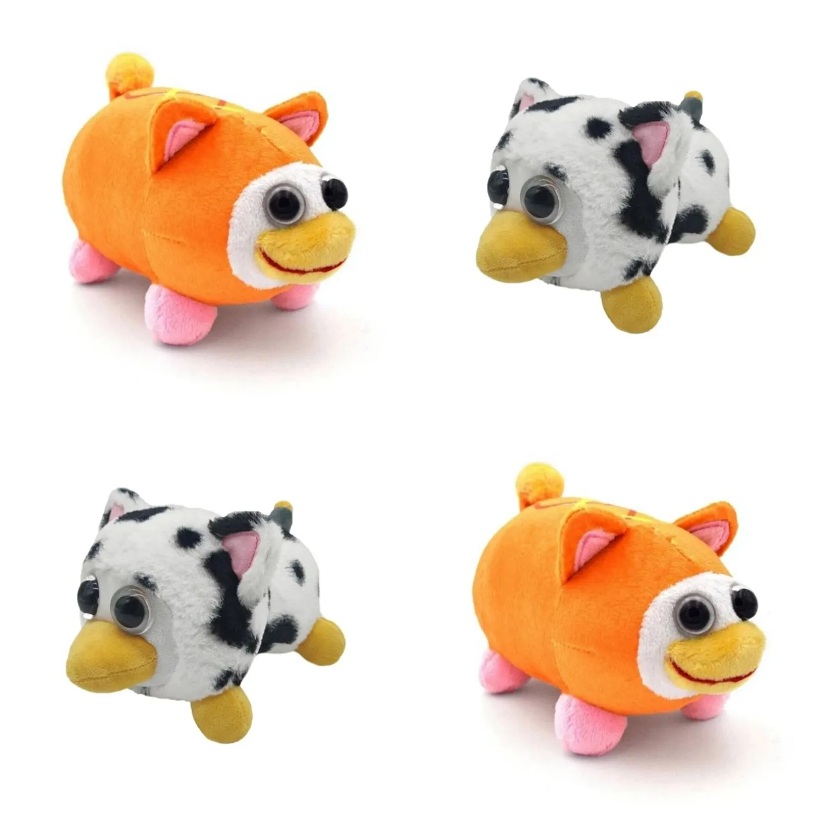 Animali di peluche ripieni Giocattolo di peluche Peepy Giocattolo di bambola animale morbido farcito personalizzato per bambini Bambola di peluche modello Peepy Cow per collezionisti e fan Regalo 230725