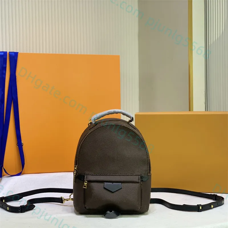 Palm Springs Hombres de las mujeres bolsos de diseñador clásicos Mini mochila Mochila de cuero de lujo Mochilas cruzadas de viaje Bolso de hombro para mujer Bolsos de embrague Monederos Monedero