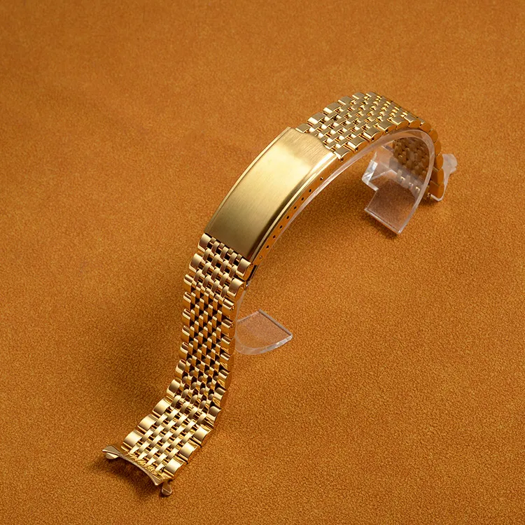 Bracelet De Montre Acier Inoxydable Argenté 19mm - Boucle - Générique Neuf