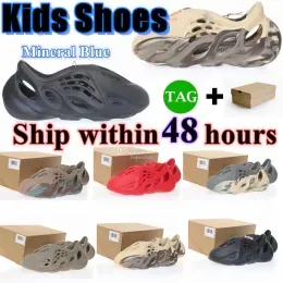 kids Shoes Slippers Toddlers Foam Runner youth Sandals Girls boys slider Children kid shoe Mineral Blue Onyx Pure Slide Slipper Desert shoe