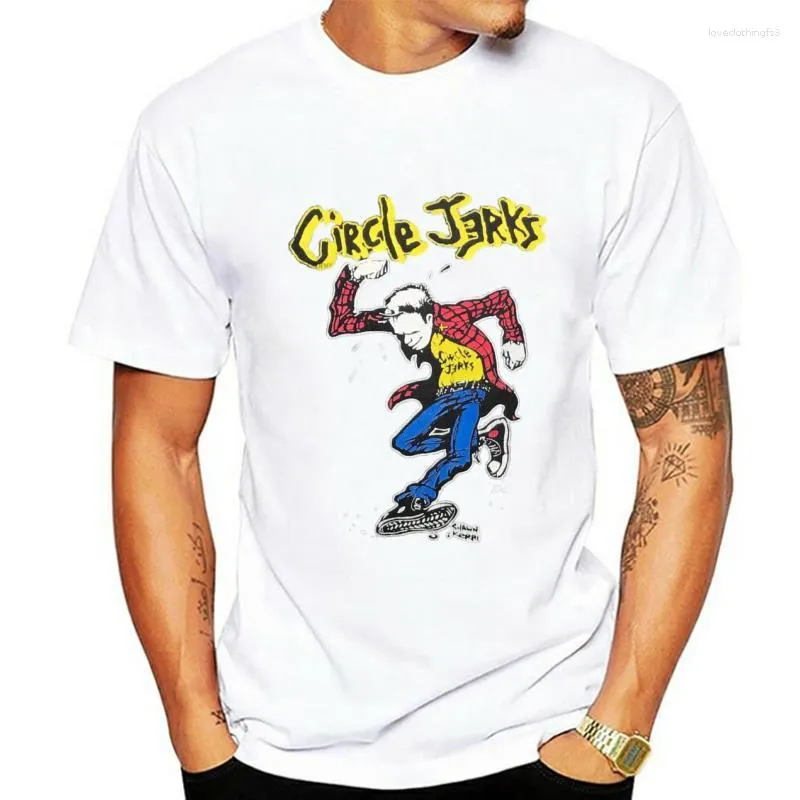 Erkekler Tişörtleri 90s Circle Sarsıntılar Skananting Adam Erkek Gömlek