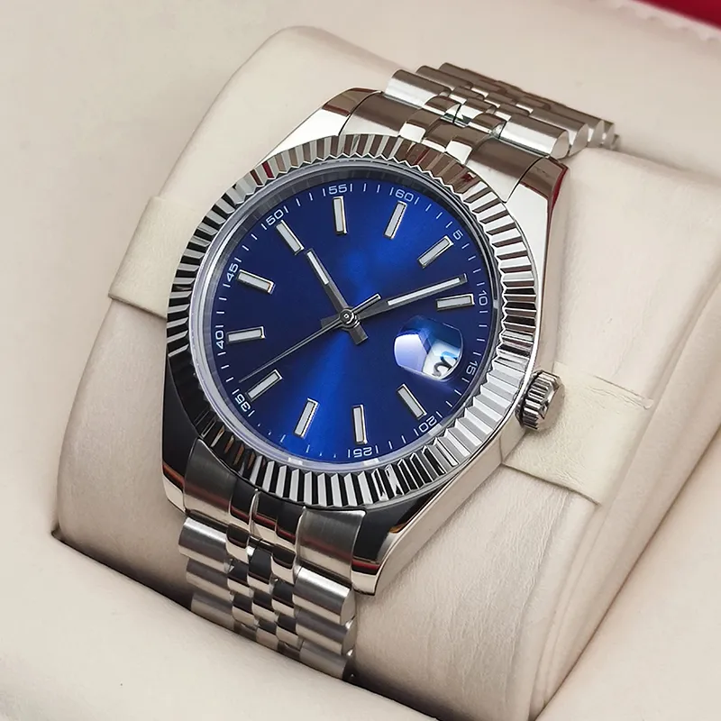 N01 Movement Watch High Quality Men's and Women's Watch 31mm 36mm 41mm Mechanical Movement 28mm Quartz Movement 904 Steel Chain Sapphire Mirror Waterproof