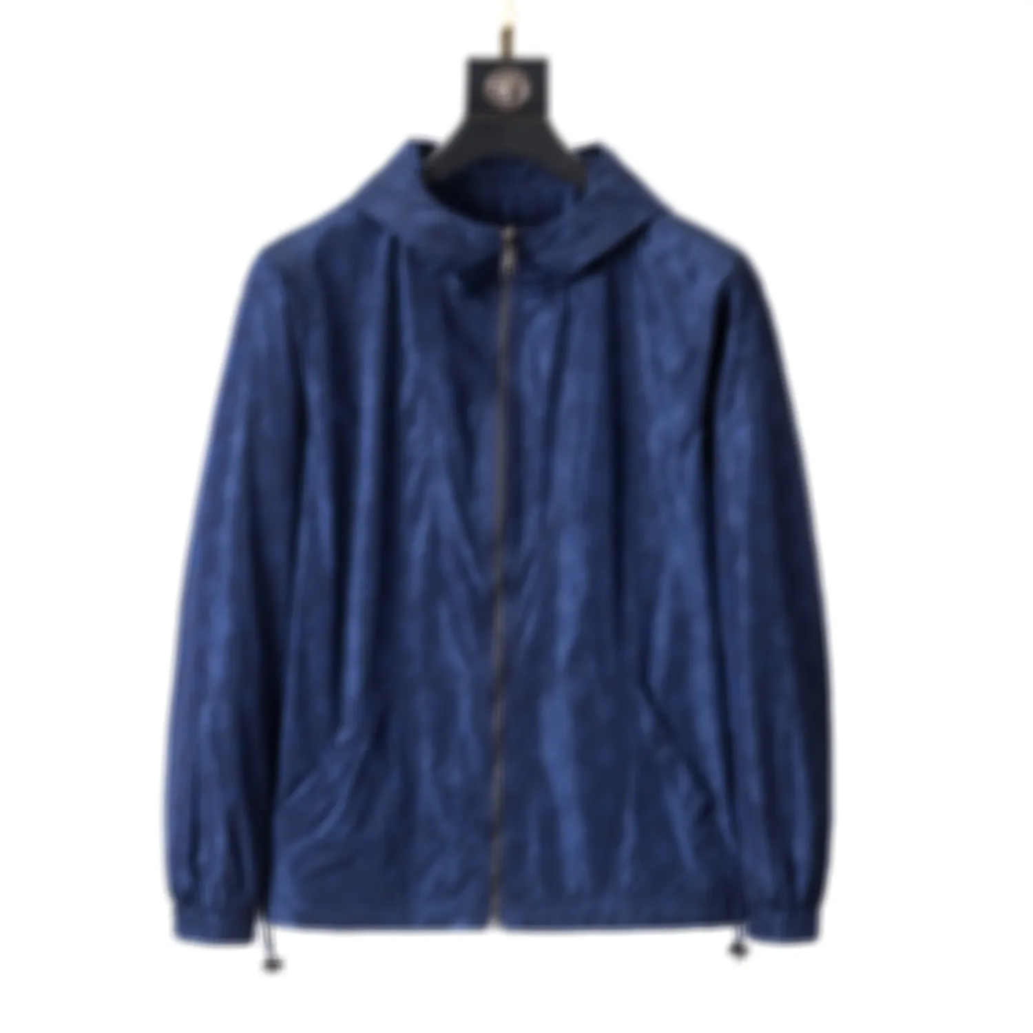 2023 hommes designer manteau veste lettre tissu jacquard Double face à manches longues femmes noir bleu M-3XL