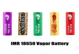 100 Quality IMR 18650 Battery 3000mAh 3300mAh 3500mAh 37V 30A 50A Gold Green Leopard Print Rechargable Vape Box Mod Power Lithiu997080805