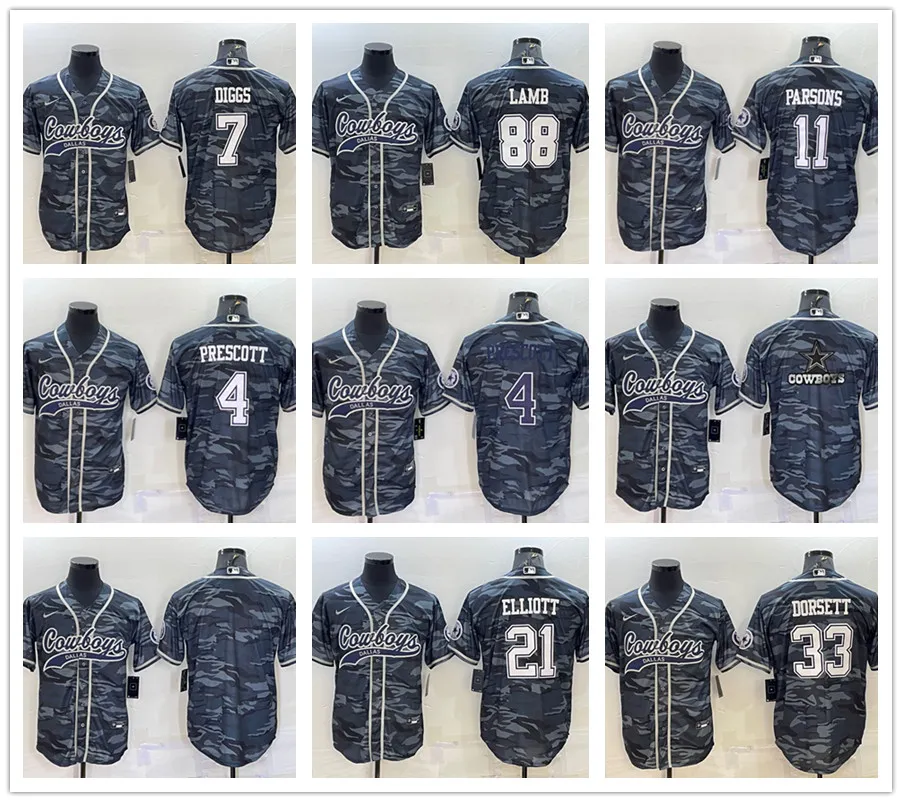 Ezekiel elliott camo outlet jersey
