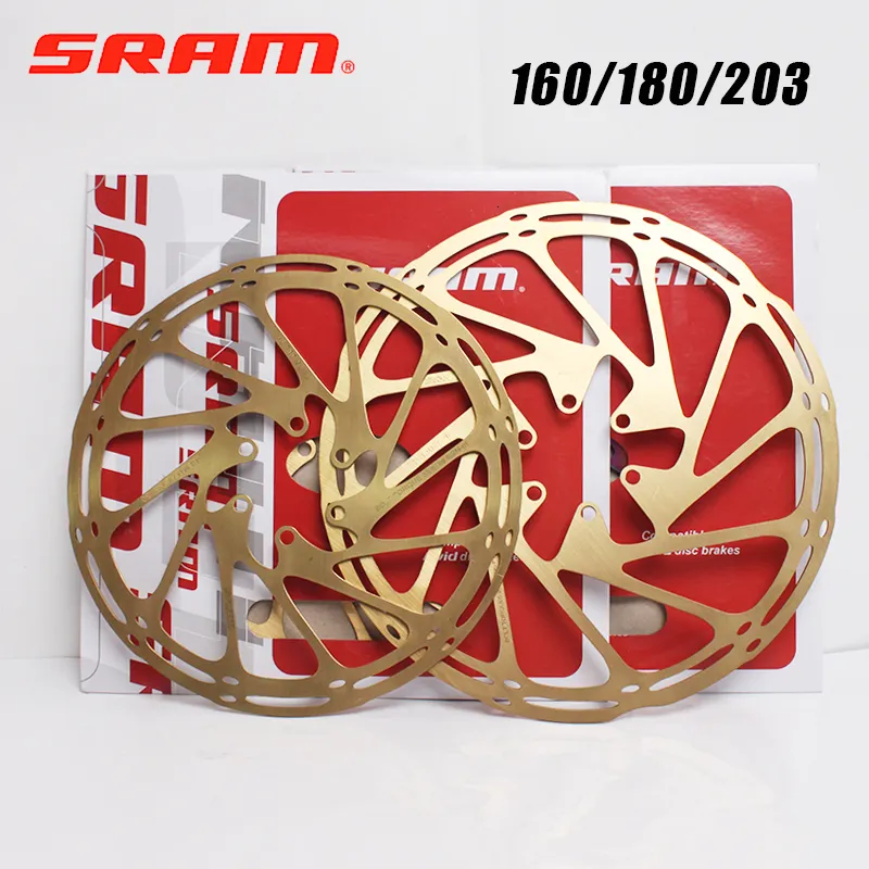 Bike Brakes 2PC Fit SRAM Bicycle Brake Rotor 160mm 180mm 203mm MTB Centerline Rotor Ultralight Bike Disc Brake Rotors for Hydraulic Brakes 230725