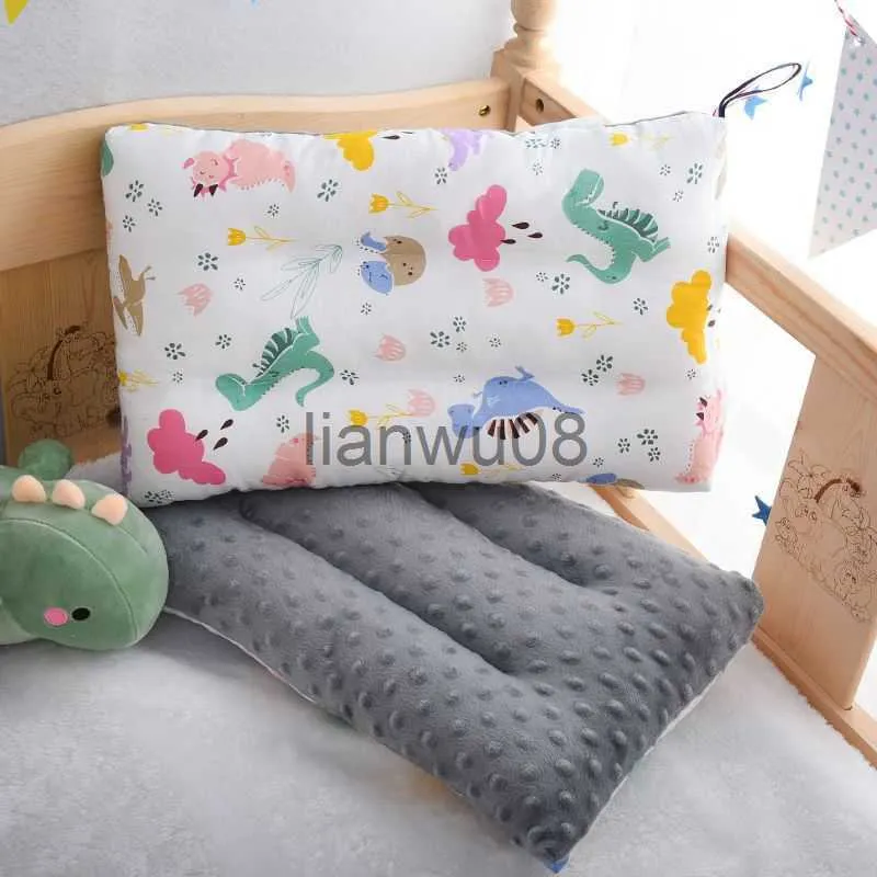 Pillows Cartoon Printing Pattern Children Soothing Pillow Kindergarten Baby Special Nap Pillow Doublesided Available Breathable Pillow x0726