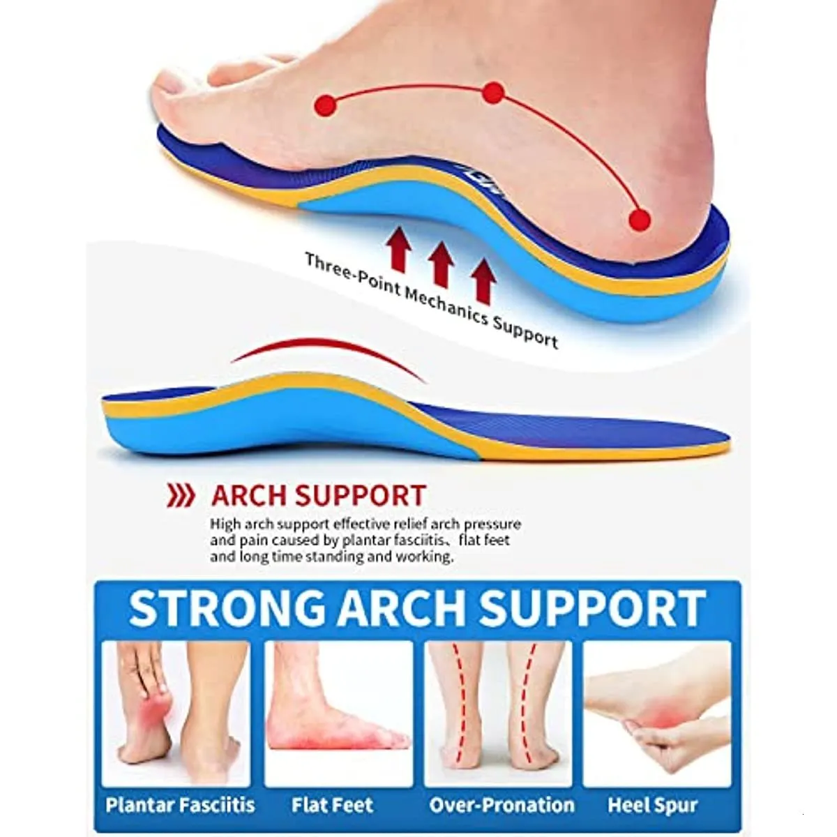 Shoe insoles for heel pain deals
