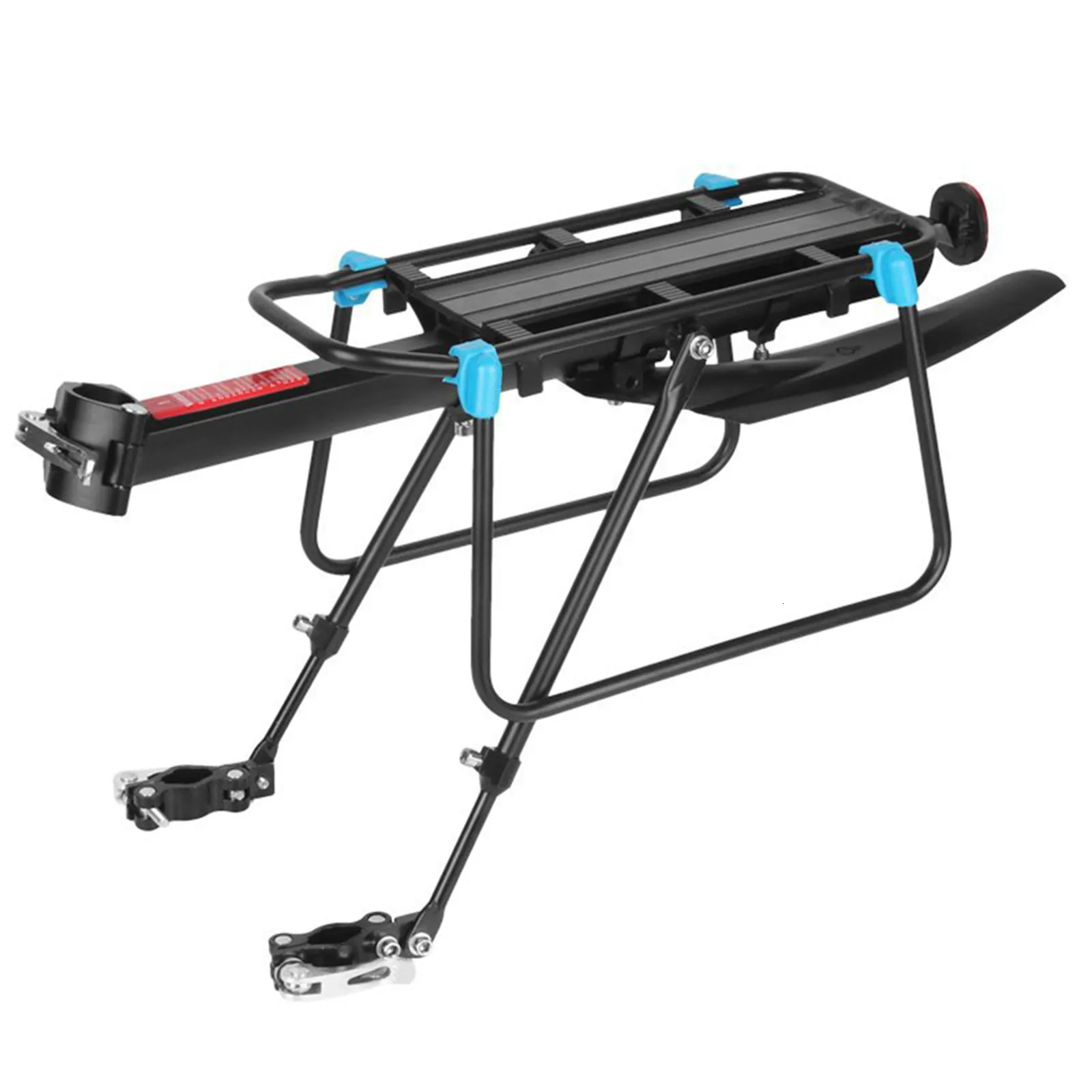 Bike Frames 50-100KG Bicycle Luggage Bike Rack Aluminum Cargo Rear Rack Shelf Cycling Seatpost Bag Holder Stand MTB Install Tools 230725