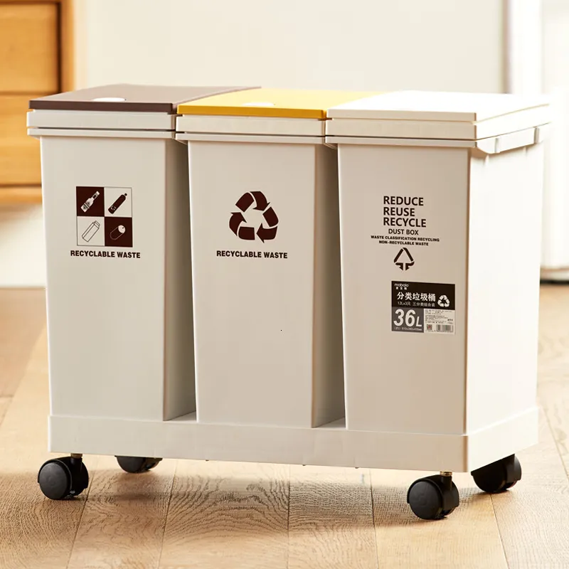 Caixote do lixo para reciclagem com pedais 36 L aço inoxidável