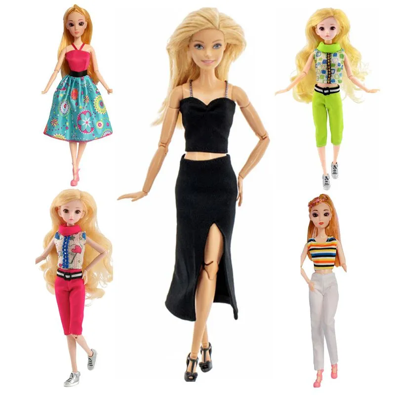 Accessori Barbie originali vestiti vestito di moda per bambole da 30cm  vestiti Barbie giocattoli per bambini accessori per bambole per ragazze  vestito