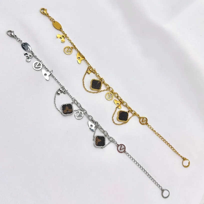 Classics Designer Bracelet Women Chain Brand Non Fade Bracelet Correct Logo High 18K Gold Plating Quality Love Jewelry luxury Chain Bracelet Jewelry